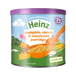 Heinz Pumpkin, Carrot & Sweetcorn Porridge 7+ Months 200g