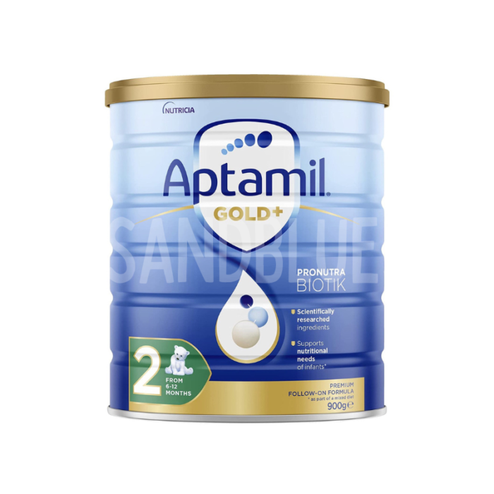 Aptamil Gold+ 2 Baby Follow-On Formula From 6-12 Months 900g (AUS)