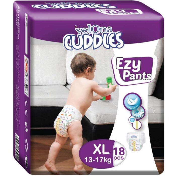 Velona Cuddles Ezy Pants Size XL 18 Pcs Pack
