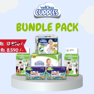 Velona Cuddles Small Size Baby Diaper Bundle Pack