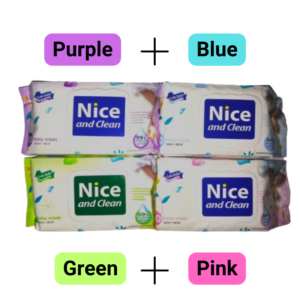 Nice and Clean Baby Wet Wipes 80pack