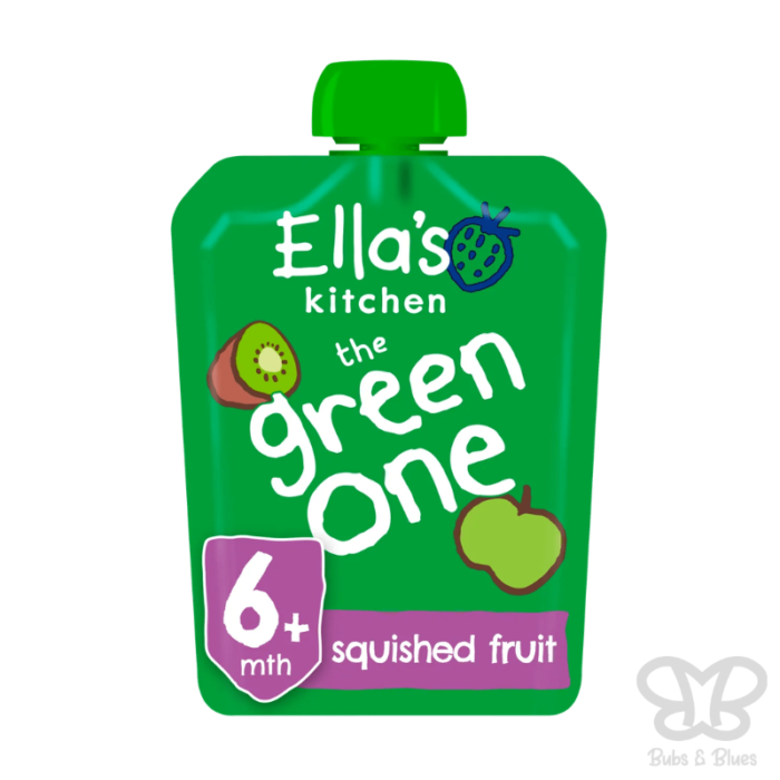 Ella's Kitchen The Green One 6 Months+ 90G