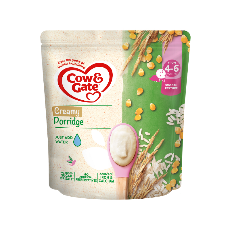 Cow & Gate Creamy Porridge 125g 4-6 months+ Cow & Gate Creamy Porridge 125g 4-6 months+