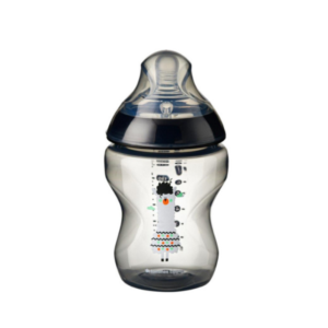 Tommee Tippee Tinted Bottle 260ml/9oz - Black - with Teat