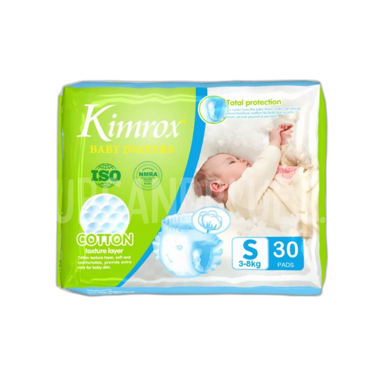 Kimrox Small Size Baby Diapers 30pcs Kimrox Small Size Baby Diapers 30pcs