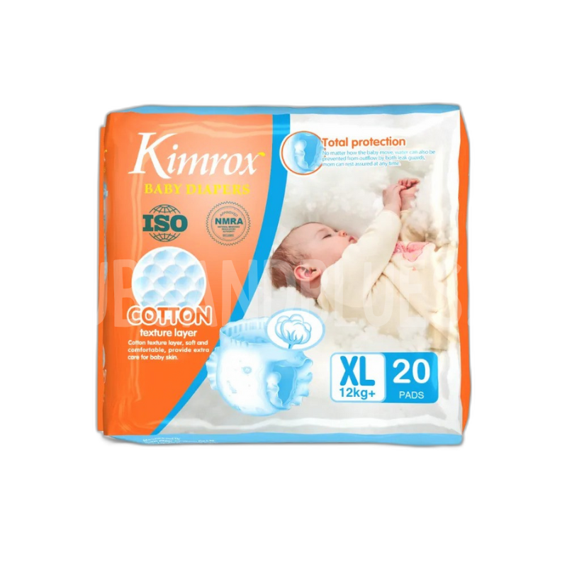 Kimrox XL Size Baby Diapers 20pcs Kimrox XL Size Baby Diapers 20pcs