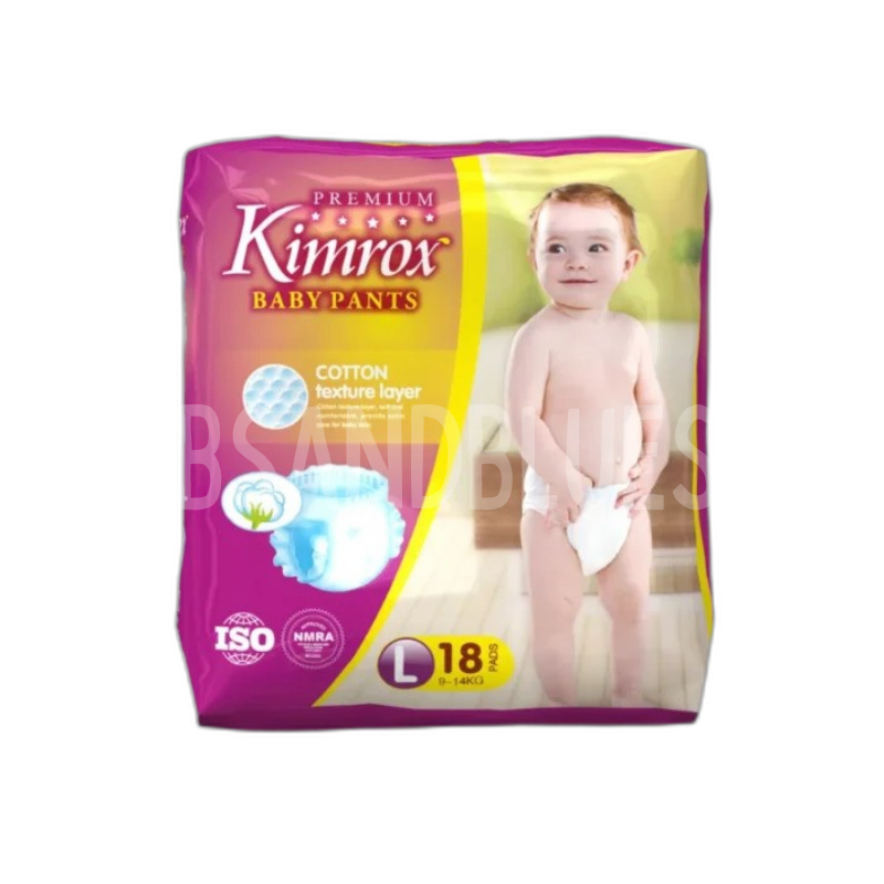 Kimrox Large Size Baby Diaper Pants 18pcs Kimrox Large Size Baby Diaper Pants 18pcs
