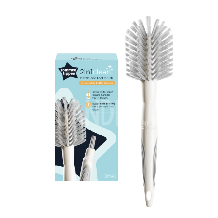Tommee Tippee 2 in 1 Bottle and Nipple Brush