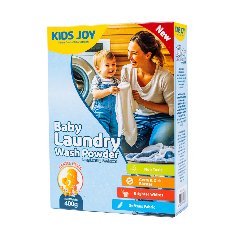 Kids Joy Baby Laundry Wash Powder 400g - Gentle Hugs Kids Joy Baby Laundry Wash Powder 400g - Gentle Hugs