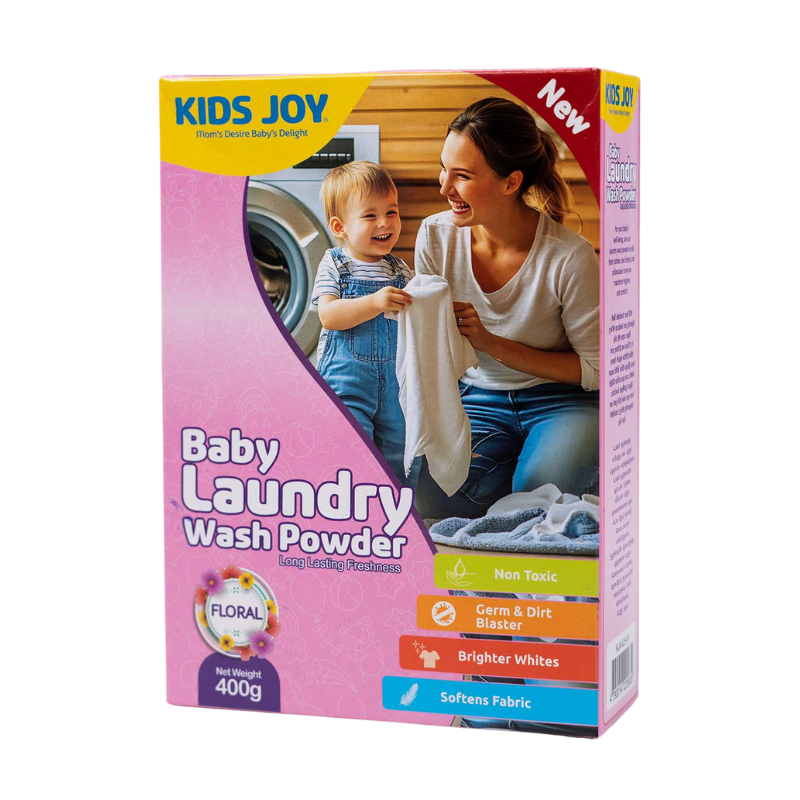 Kids Joy Baby Laundry Wash Powder – 400g Kids Joy Baby Laundry Wash Powder – 400g