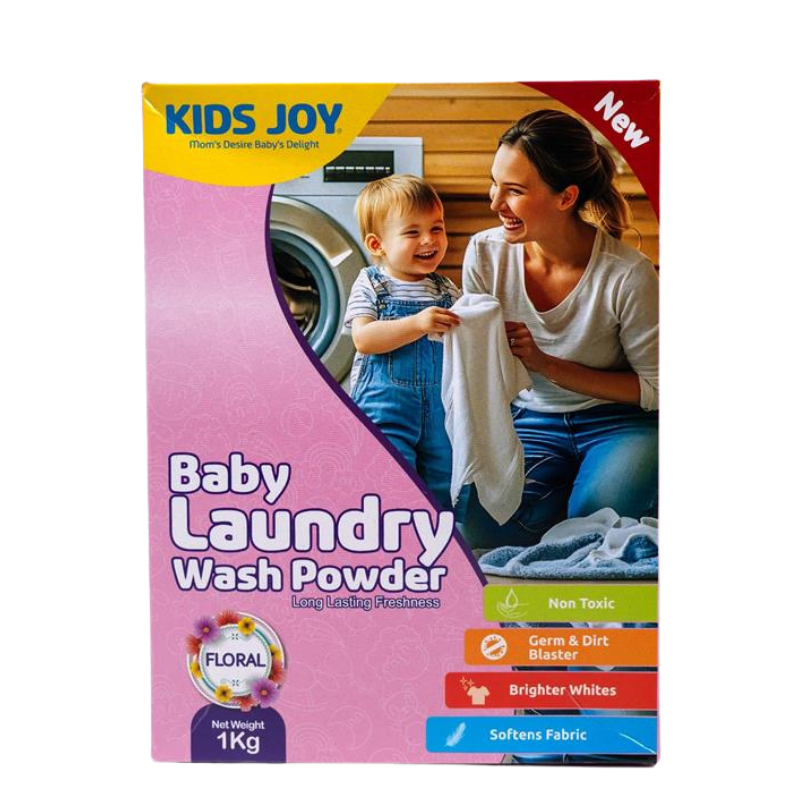 Kids Joy Baby Laundry Floral Wash Powder 1Kg Kids Joy Baby Laundry Floral Wash Powder 1Kg