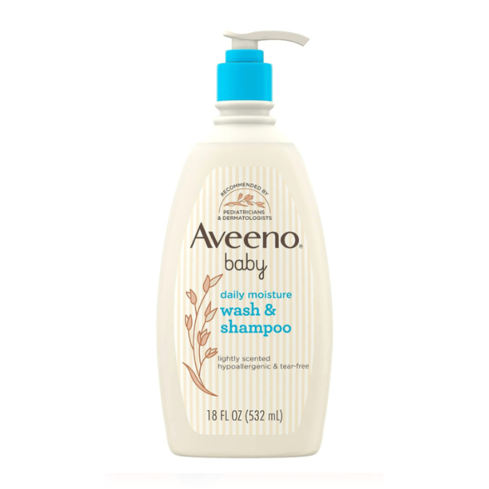 Aveeno Baby Daily Wash & Shampoo 532ml (Canada)