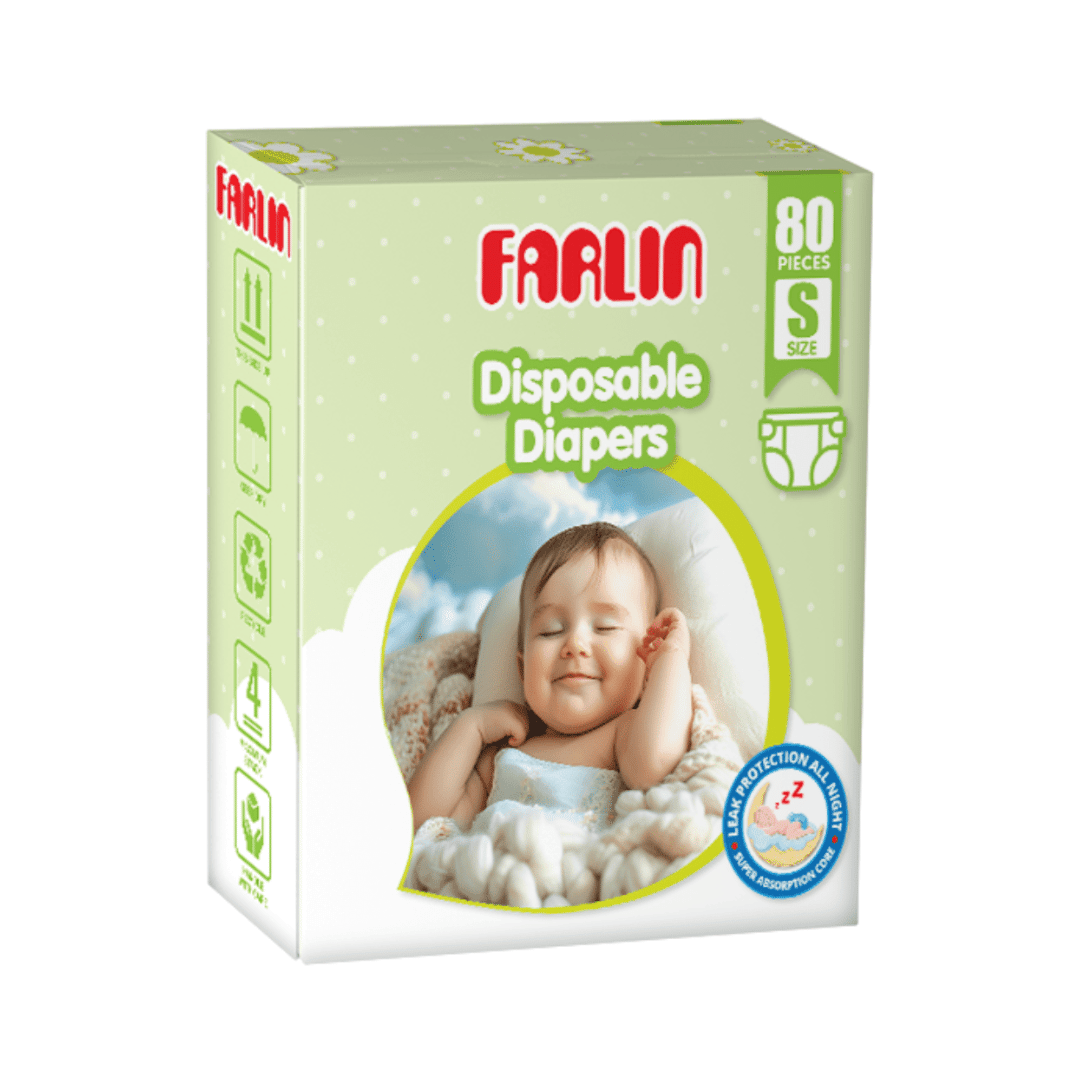 Farlin Small Size Baby Diaper 80 Pcs Farlin Small Size Baby Diaper 80 Pcs