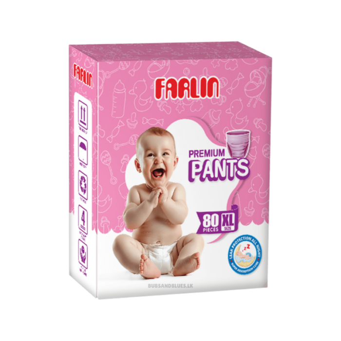 Farlin XL Size Baby Diaper Pants 80 Pcs