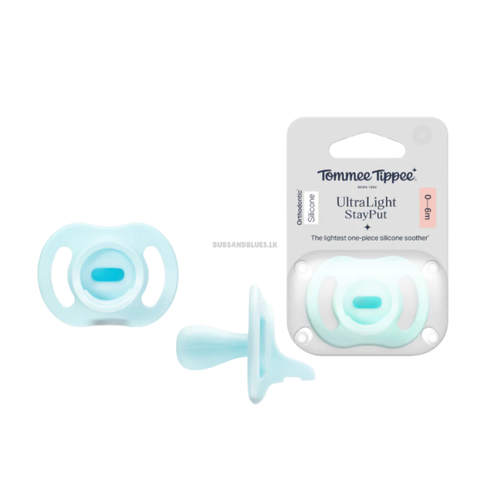 Tommee Tippee Ultra Light Silicone Pacifier 0-6 Months (Blue)