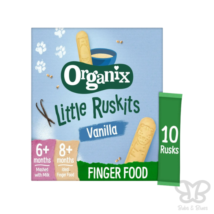 Organix Little Rusks Vanilla