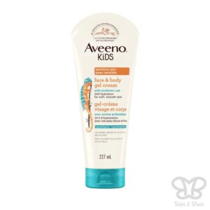 Aveeno Kids face and body gel cream 236ml canada