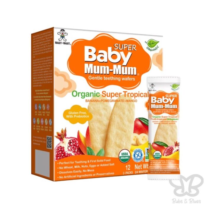 Baby Mum-Mum Organic Super Tropical Rice Rusks